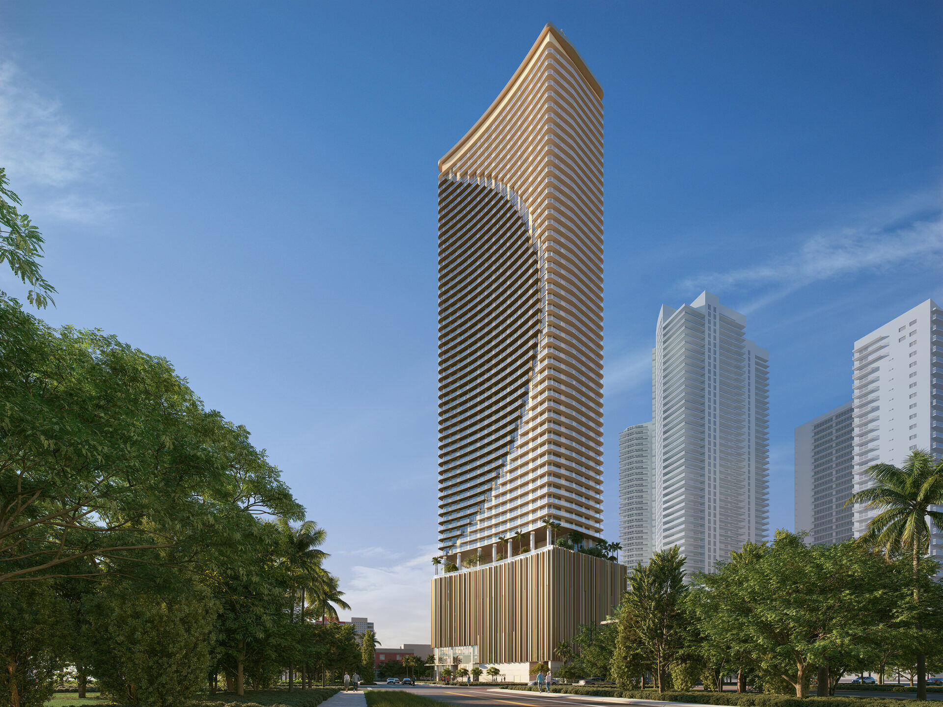 Edge House Miami tower rendering